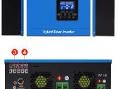 Hibridinis inverteris - off grid 12v 2.2kw su WiFi - nuotraukos Nr. 3
