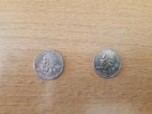 Quarter dollar monetos (2 vnt.)