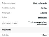 Pakabinamas šviestuvas 2 lempučių. - nuotraukos Nr. 7