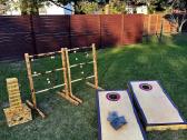 Lauko žaidimų Cornhole,golfo kopėtėlių,jenga nuoma - nuotraukos Nr. 3