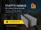 Polistirolo Eps statybiniai blokeliai Icf