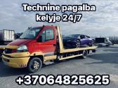 Tralas technine pagalba kelyje 24/7