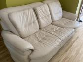 Balta odine sofa - nuotraukos Nr. 2