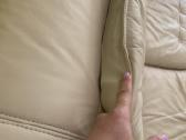 Balta odine sofa - nuotraukos Nr. 4