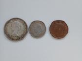 Canada 25 Cents 1954 Sidabras + 1951