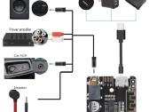 Bluetooth Aux audio auto ir garso sistemos