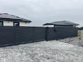Skardinės žaliuzi,rombo, vertikalios tvoros vartai - nuotraukos Nr. 18