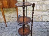 Vintažinė Art Nouveau lentyna/ stovas - nuotraukos Nr. 3