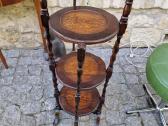 Vintažinė Art Nouveau lentyna/ stovas - nuotraukos Nr. 5