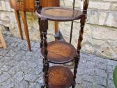 Vintažinė Art Nouveau lentyna/ stovas - nuotraukos Nr. 6