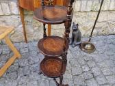 Vintažinė Art Nouveau lentyna/ stovas - nuotraukos Nr. 11