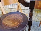 Vintažinė Art Nouveau lentyna/ stovas - nuotraukos Nr. 15