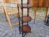 Vintažinė Art Nouveau lentyna/ stovas - nuotraukos Nr. 25