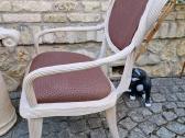 Vintažinės Boho st. autorinės kėdės su staliuku - nuotraukos Nr. 3