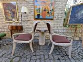 Vintažinės Boho st. autorinės kėdės su staliuku - nuotraukos Nr. 22