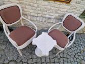 Vintažinės Boho st. autorinės kėdės su staliuku - nuotraukos Nr. 33