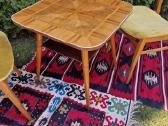 Vintažinis mid century riešutmedž. kavos staliukas - nuotraukos Nr. 7