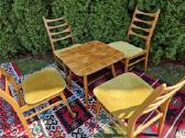 Vintažinis mid century riešutmedž. kavos staliukas - nuotraukos Nr. 25