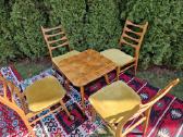 Vintažinis mid century riešutmedž. kavos staliukas - nuotraukos Nr. 30