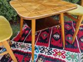 Vintažinis mid century riešutmedž. kavos staliukas - nuotraukos Nr. 38