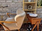 Vintažinis mid century coctail.st fotelis - nuotraukos Nr. 27