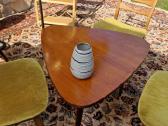 Vintažinis mid century tikmedžio kavos staliukas - nuotraukos Nr. 6