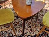 Vintažinis mid century tikmedžio kavos staliukas - nuotraukos Nr. 7