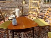Vintažinis mid century tikmedžio kavos staliukas - nuotraukos Nr. 12