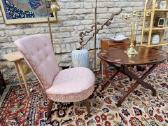 Vintažinis mid century buduaro fotelis - nuotraukos Nr. 5