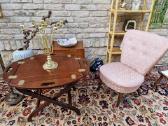 Vintažinis mid century buduaro fotelis - nuotraukos Nr. 6