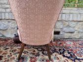 Vintažinis mid century buduaro fotelis - nuotraukos Nr. 12