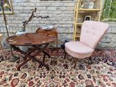 Vintažinis mid century buduaro fotelis - nuotraukos Nr. 20