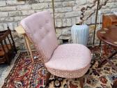 Vintažinis mid century buduaro fotelis - nuotraukos Nr. 26