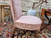 Vintažinis mid century buduaro fotelis - nuotraukos Nr. 27