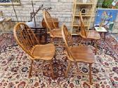 Vintažinės mid century Windsoro kėdės