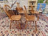 Vintažinės mid century Windsoro kėdės - nuotraukos Nr. 5