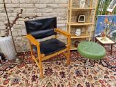 Vintažinis mid century krėslas - nuotraukos Nr. 14