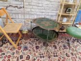 Vintažinis mid century serviravimo staliukas - nuotraukos Nr. 17