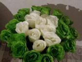 Dirbtinu roziu puokste. Nesiunciu! 27 rozes - nuotraukos Nr. 9