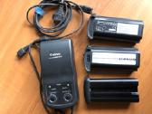 Canon fotoaparato bateriju pakrovejas