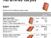 Čerpes keraminės Monier Rubin Natural [Vokietija]