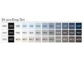 Stylefile Brush Gray Set 36vnt (70€) - nuotraukos Nr. 5