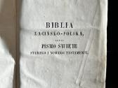 Biblia Lacinsko-polska 1862m. - nuotraukos Nr. 2