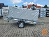Nauja 2.36m priekaba su 80cm tentu - nuotraukos Nr. 3