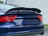 Audi A7 / S7 C7 skirtas juodas bagažinės spoileris - nuotraukos Nr. 4
