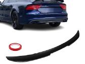 Audi A7 / S7 C7 skirtas juodas bagažinės spoileris