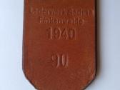 Vokiškas Wermachto odinis diržas(juodas)-90cm - nuotraukos Nr. 19