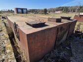 Bačka storasienė metalinė 13,5m3, kita