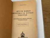 Lietuvių kalbos gramatikos ir rašybos vadovėlis - nuotraukos Nr. 2