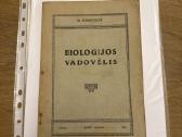 Biologijos vadovėlis,1924 m